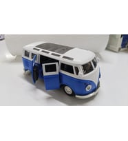 Oyuncak Metal Model 1 / 36 Çek Bırak Mavi 1963 VOLSWAGEN T1 BUS MİNİBÜS