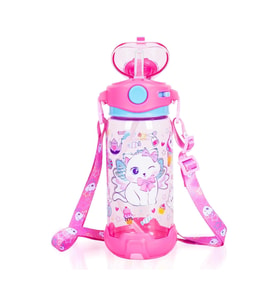 DREAM VEST ŞEKER KEDİ MATARA PEMBE (K)