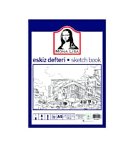 Monalisa Eskiz Defteri 50 Yaprak A5 120 Gram (Karışık)