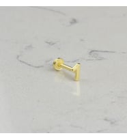 Glorria Altın 1 Rakam Tragus Piercing