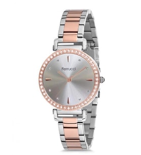 Ferrucci 8680005158702 Kadın Kol Saati (Çok Renkli)