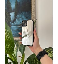 Aynalı Melek Kanadı Tasarımlı İsimli Iphone Telefon Kılıfı