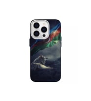 Iphone 13 Pro Uyumlu Azerbaycan Tasarimli Lüks Silikon Kilif (Çok Renkli)