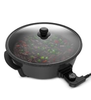 KING K2101 TAVAZADE ÇOK AMAÇLI PİZZA TAVASI SİYAH
