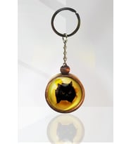 Kedi Ahşap Anahtarlık Tek Ebat N11.4320