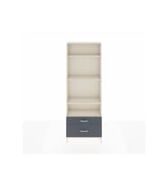 Arges Dolap 4 Raflı 2 Çekmeceli 88x30x243 Aytaşı-Antrasit