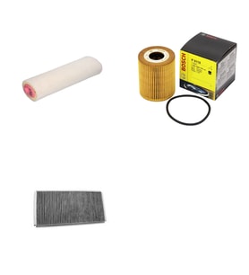 Bosch Filtre Bakım Seti Land Rover Range Rover 3.0 TD6 Dizel 2002-2009 Hava + Yağ f. + Polen Filtre Sardes