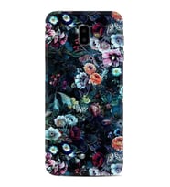 Samsung J6 Plus J7 Prime J7 Pro M20 Kılıf Desenli Silikon Great Flowers 1304