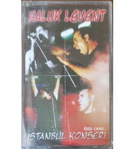 (Plak Değildir KASET tir) Haluk Levent İstanbul Konseri Açılmamış Jelatininde Kaset