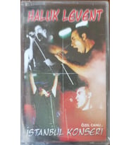 (Plak Değildir KASET tir) Haluk Levent İstanbul Konseri Açılmamış Jelatininde Kaset