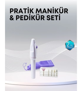 Profesyonel Tırnak Matkap Seti – Ayarlanabilir Hız, Düşük Gürültü Kompakt Tasarım
