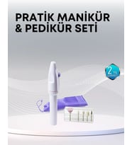 Profesyonel Tırnak Matkap Seti – Ayarlanabilir Hız, Düşük Gürültü Kompakt Tasarım