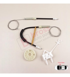 Alfa Romeo 156 932 1996-2007 4/5 Kapı 60672277 İçin Ön Sağ Kapı Cam Kriko Tamir Seti