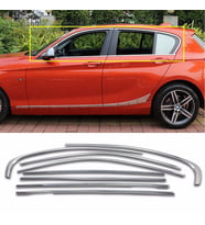 Bmw F20 Cam Çıtası Kromu Çerçeve Nikelajı Komple