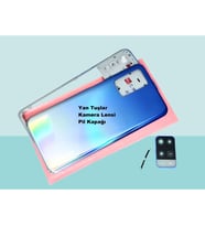 Tkgz - Oppo A54 FULL KASA Arka Kapak Batarya Kapağı - MAVİ