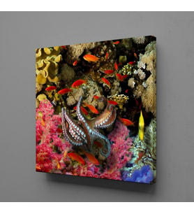 AHTAPOT KANVAS TABLO KANVAS TABLO 160x160cm