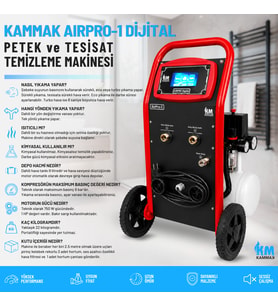 Kammak AirPro-1 Dijital Petek Temizleme Makinesi