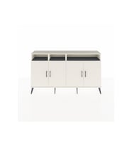 Arges Konsol 6 Raflı 4 Kapaklı 176x30x99 Aytaşı-Aytaşı/Antrasit