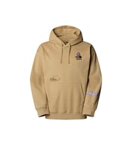 The North Face U Mountain Cleanup Oversized Hoodie Unisex Outdoor Sweatshirts NF0A8C2VLK51 Haki