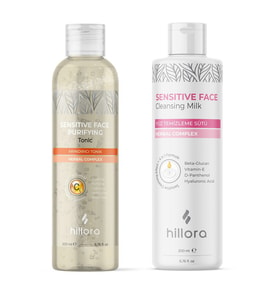 Hillora Arındırıcı Tonik + Hillora Yüz Temizleme Sütü Seti
