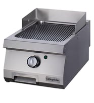 Öztiryakiler Elektrikli Grill Plate, Oluklu, 40x70x30 Cm, Krom Kaplı, Oge 4070 N C