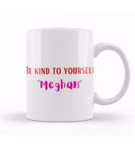 Be Kind Meghan Kupa Bardak Porselen