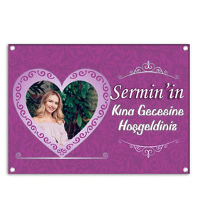 Kişiye Özel Tasarım Kına Süslemesi