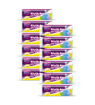 Güçlü Çöp Torbası Büyük Boy 10'lu 65 x 80 cm 12 Paket
