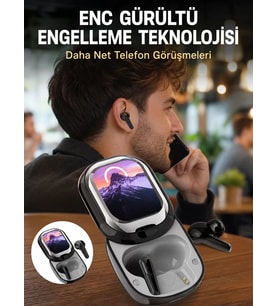 Northcity Dokunmatik Kontrollü Bluetooth Kulaklık – Pods Fine Uyumlu ve ENC Destekli