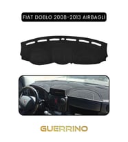 FIAT Doblo 2008-2013  Modellerine Uygun AirbagTORPİDO KORUMA HALISI SİYAH KENAR