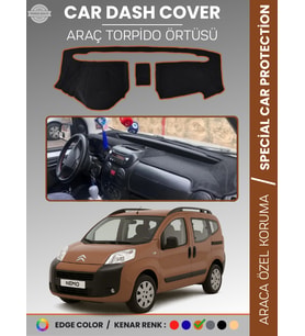 CITROEN NEMO (2007-2020) Torpido Örtüsü Ön Göğüs Koruma Torpido Koruma Çatlamayı Engeller Tam Uyum