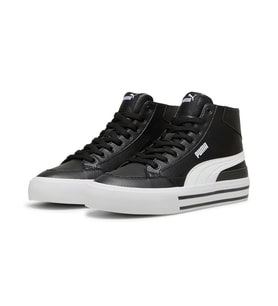 Puma 39748201 Court Classic Vulc Mid Fs Sl Unisex Günlük Spor Ayakkabı (Siyah)