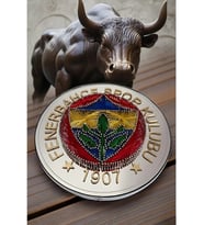 Sarı Lacivert El Yapımı Filografi Tablosu – Iç Mekân Dekoru