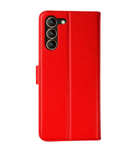 Northcity Samsung Galaxy S23 Plus Trend S Plus Kapaklı Kılıf - Kırmızı