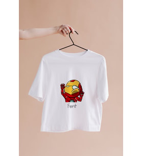 İron-Man Tasarımlı Tişört Kişiye Özel ( Unisex - Büyük - Çocuk )