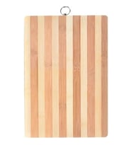 Bambu Kesim Panosu Kesme Tahtası Orta Boy 20x30cm (Beyaz)