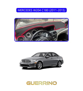 MERCEDES W204 C180 2011-2015TORPİDO KORUMA HALISI MAVİ KENAR
