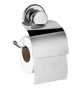 Wc Kağıtlık Güçlü  Yapışkanlı Krom Paslanmaz Tuvalet  Kapaklı Kağıtlık