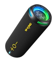 W-KING D320 Bluetooth Hoparlör, 40W 360° Surround Boombox, 24 Saate Varan Çalma Süresi, IP67, Kablosuz Stereo TWS, Powerbank/TF/Aux/Bluetooth5.3/, Ses Bombası