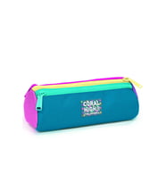 Coral High Kids Pembe Pastel Renkli Üç Bölmeli Kalem Çantası 22059