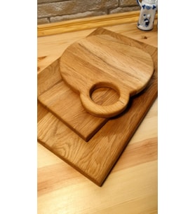 F&S WoodArt 3 Lü Set Doğal Ahşap Mutfak Kesme Kahve Sunum Et Sebze Ekmek Doğrama Tahtası