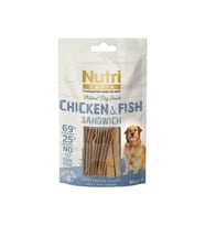 Nutri Canin Tahılsız Tavuk&Balık Sandwich Köpek Ödülü 80 gr