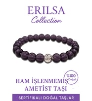 Sertifikalı Ham İşlenmemiş Ametist Bileklik – Saf Enerjiyle Ruhunuza Dokun (Çok Renkli)