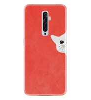 Oppo Reno 2Z 4 Lite 4 Pro 5 6 7 A31 Kılıf Desemli Silikon Kedoş 1735