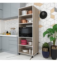 Kenzlife fırın dolabı müzeyyen crd 180*65*50 mutfak XLARGE ayaklı banyo kiler ofis