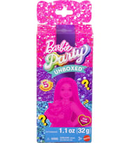 Barbie Party Unboxed Chelsea Oyuncak Bebek Seti, Glam Party Serisi 6 Sürpriz, Evcil Hayvan Ve Renk D (Çok Renkli)