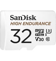 Sandisk High Endurance Microsdhc Hafıza Kartı 32 Gb + Adaptör (Araç İçi Kameralar Ve Özel Güvenlik K