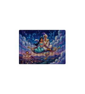 Ghostbastır Design Aladdin 99 Parça Ayaklı Puzzle – Dekoratif Çocuk Yapbozu 0125