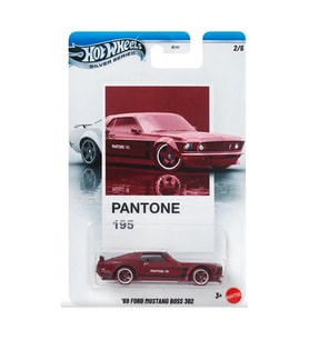Hot Wheels Silver Series Pantone 69 Ford Mustang Boss 302 Jky47-Jky48