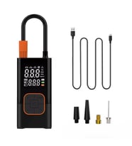 Dijital Kablosuz Usb 2*2000Mah Göstergeli Oto Lastik, Bisiklet Hava Pompası Kompresörü